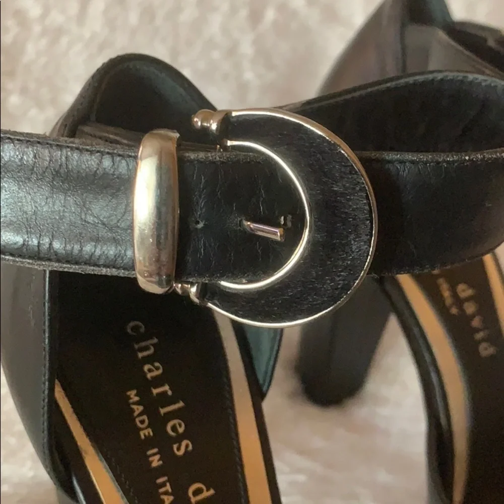 BNWOT Charles David Platform Peep Toe Heel